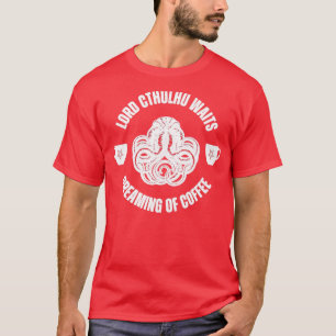 T-shirt Café Cthulhu8