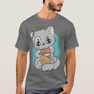 T-shirt Café Cute Yami Kawaii Chibi Anime Neko Paste