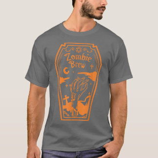T-shirt Café d'équipage Zombie Happary Halloween nuit Gho