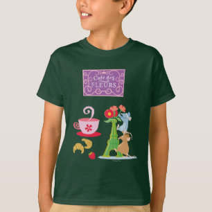 T-shirt Café des fleurs