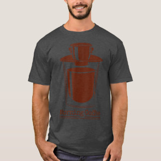 T-shirt Café du matin Boisson de la presse vietnamienne