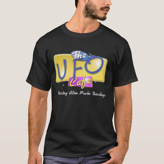 T-shirt Café d'UFO (Devant)