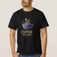 T-Shirt Café Est La Vie
