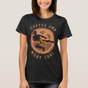 T-shirt Café et arts martiaux Muay Thai combattant boxe H