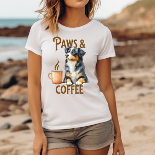 T-shirt Café et Chiens Bernese Mountain Dog