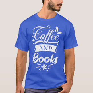 T-shirt Café et livres Lecture