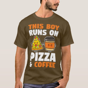 T-shirt Café et pizza Premium