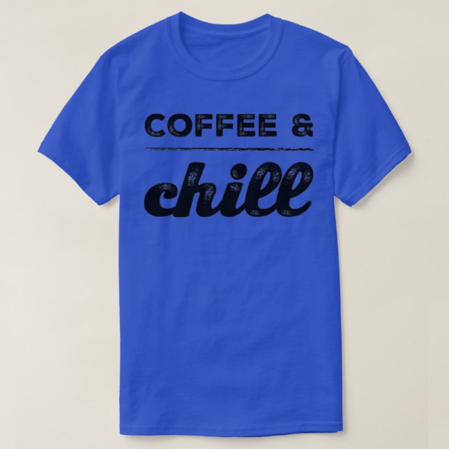T-shirt Café et réfrigération 2 (Design devant)