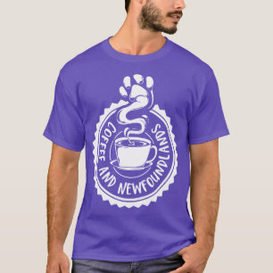 T-shirt Café et Terre-Neuve Terre-Neuve