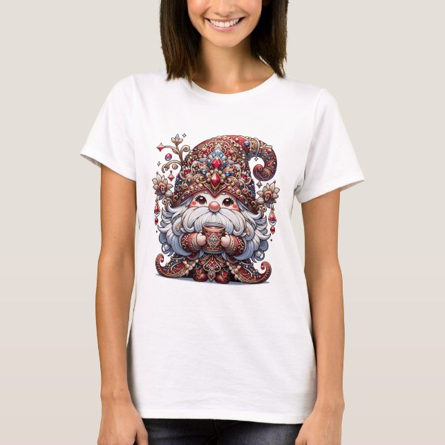 T-shirt Café Gnome Ruby (Devant)