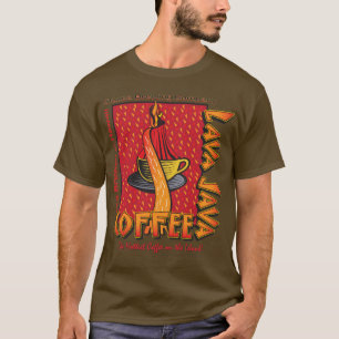T-shirt Café hawaïen de Java de lave