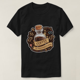 T-shirt Café Le Programmeur Potion Drôle Développeur