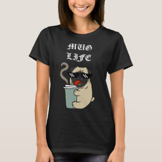 T-shirt Café Mug Carlin de vie Drôle Café