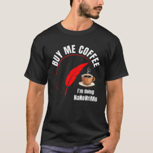 T-shirt CAFÉ NaNoWriMo