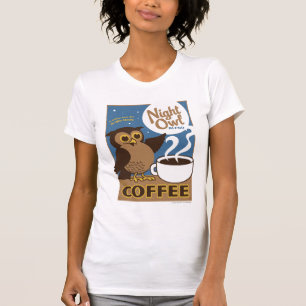 T-shirt Café Night Owl