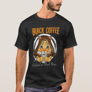 T-shirt Café noir aussi bien que Black Magic Coffee Day Co