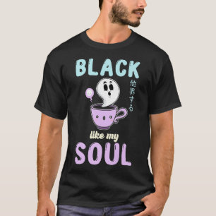 T-shirt Café Noir comme mon Squelette Soul Boire Café