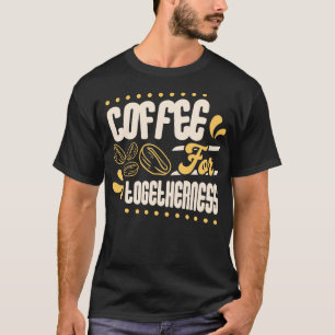 T-shirt Café pour convivialité Amateur de grains de café H