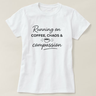 T-shirt Café pour infirmière de nuit drôle