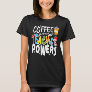 T-shirt Café Pour Les Enseignants En Maths Café Pour Ensei