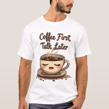 Café, première conférence plus tard
