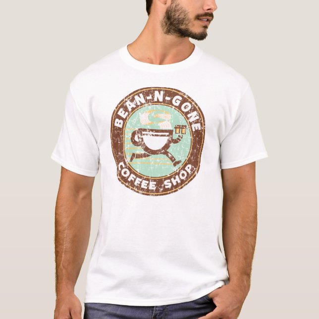 T-shirt Café-restaurant allé par N d'haricot (Devant)