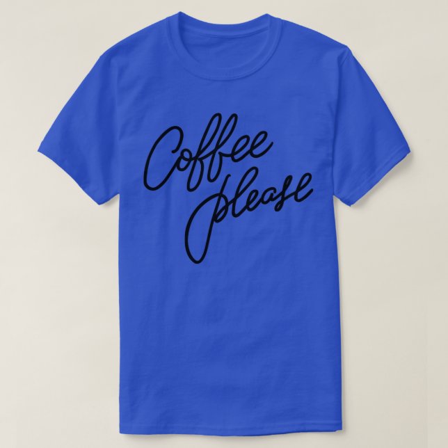 T-shirt Café S'Il Vous Plaît 5 (Design devant)