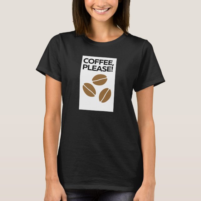 T-shirt Café S'Il Vous Plaît Chemise (Devant)