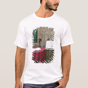 T-shirt Café sur trottoir, La Canée, Crète, Grèce