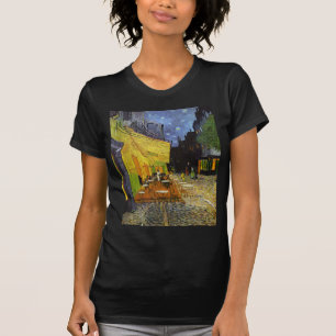 T-shirt Café Terrasse à Night Van Gogh