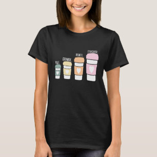 T-shirt Café Thématique Enseignant Tall Grande Venti Ensei