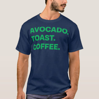 T-shirt Café toast Avocado