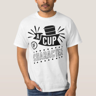 T-shirt Café, une coupe de caractère