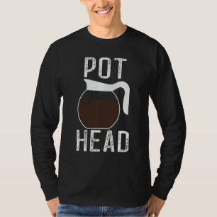 T-shirt Café vintage Pot Head