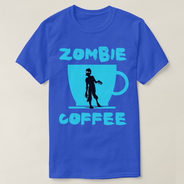 T-shirt Café Zombie (Design devant)