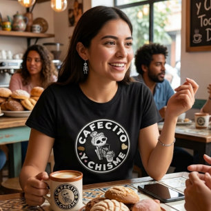 T-shirt Cafecito et potins Pain sucré mexicain