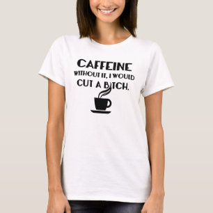 T-shirt caféine