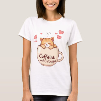 T-shirt Caféine et caféine