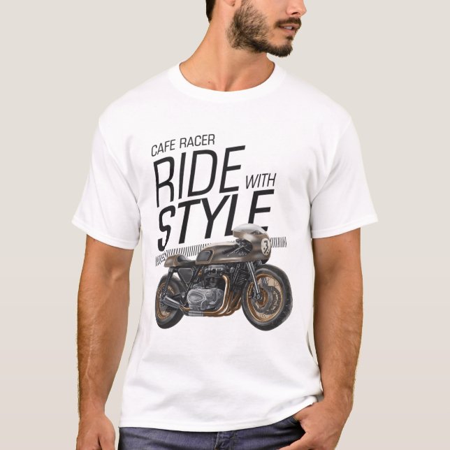 T-shirt Caferacer - Cafe Racer 6 (Devant)