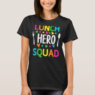 T-shirt Cafétéria de l'équipe de paniers-repas de l'école