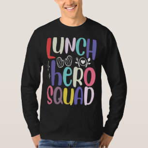 T-shirt Cafétéria de l'équipe de paniers-repas de l'école