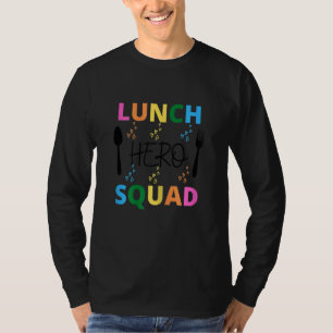 T-shirt Cafétéria de l'équipe de paniers-repas de l'école
