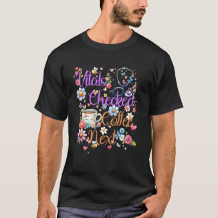 T-shirt Cafetière Contrôlée Vitals Prochain Design Mignon 