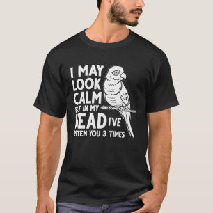 T-shirt Cage de perroquets gris d'Afrique Timneh Congo