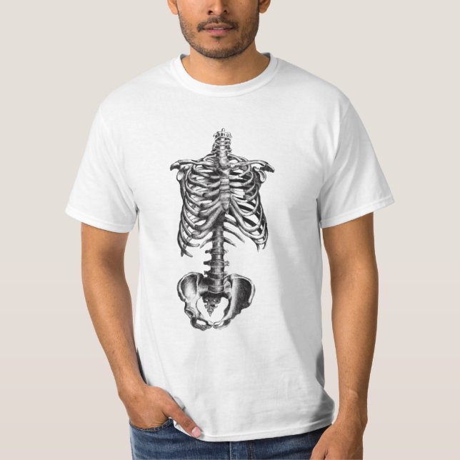 T-shirt cage thoracique (Devant)