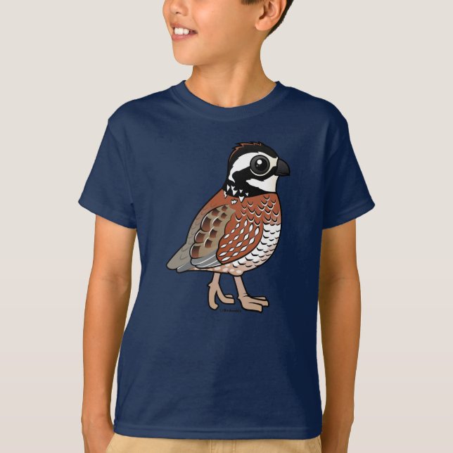 T-shirt Caille du nord (Devant)