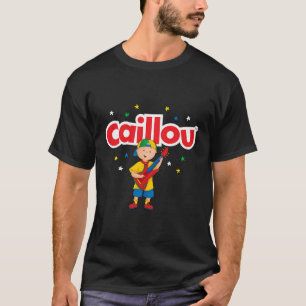 T-shirt Caillou joue de la guitare