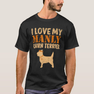 T-shirt Cairn Terrier Canine Funny Garçon chien levrette G