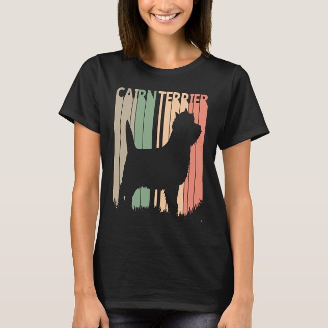 T-shirt Cairn Terrier  Valentine's Day (Devant)