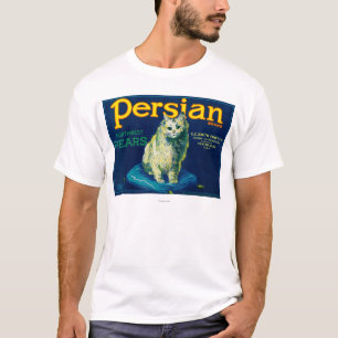 T-shirt Caisse persane LabelYakima, WA de poire